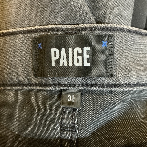 Paige Men’s Straight Leg Jeans Gray Wash Size 31 - Picture 9 of 16